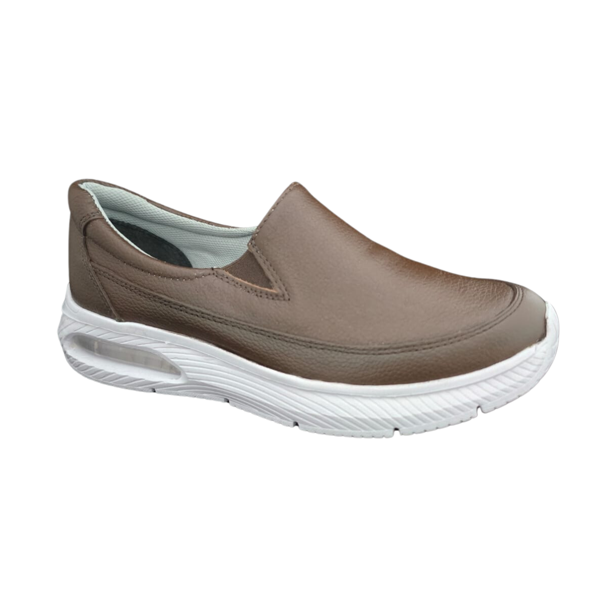 Mocasín Casual Piel Confort 3002 Tabaco Parbal Válvula