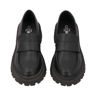 Foto 6 | Zapato Cerrado Confort Capa De Ozono 614102 Negro Mujer 23 Al 27