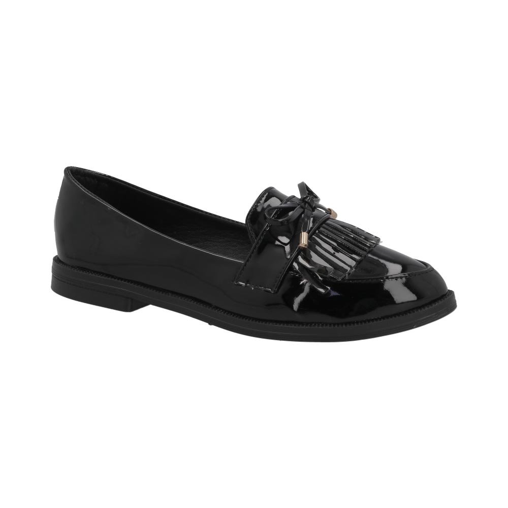 Zapatos Mujer Cosmo Paris By Beser 246 Color Negro Tipo Escolar 22 Al 27