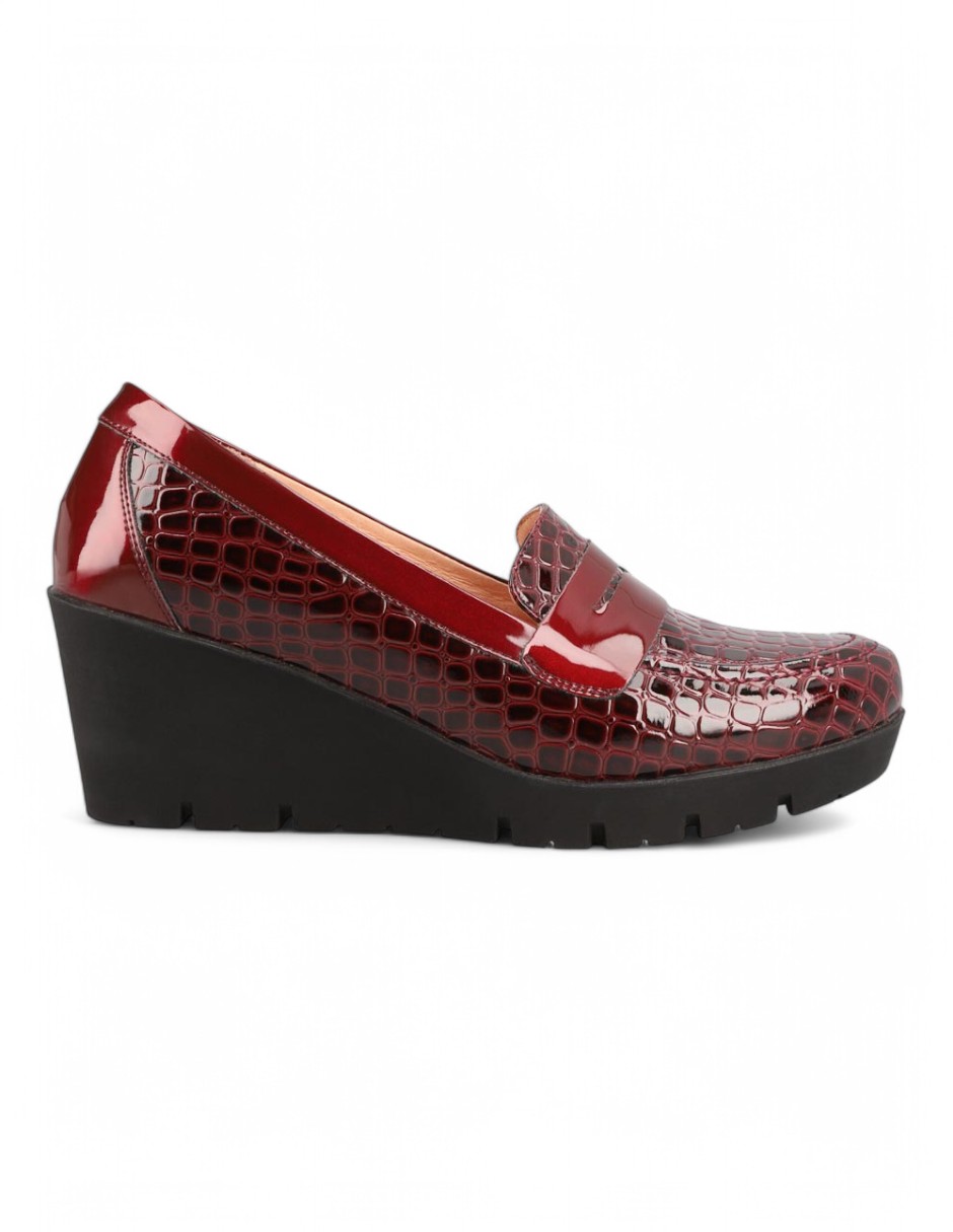 Foto 3 pulgar | Mocasín Manet De Piel Con Plataforma
