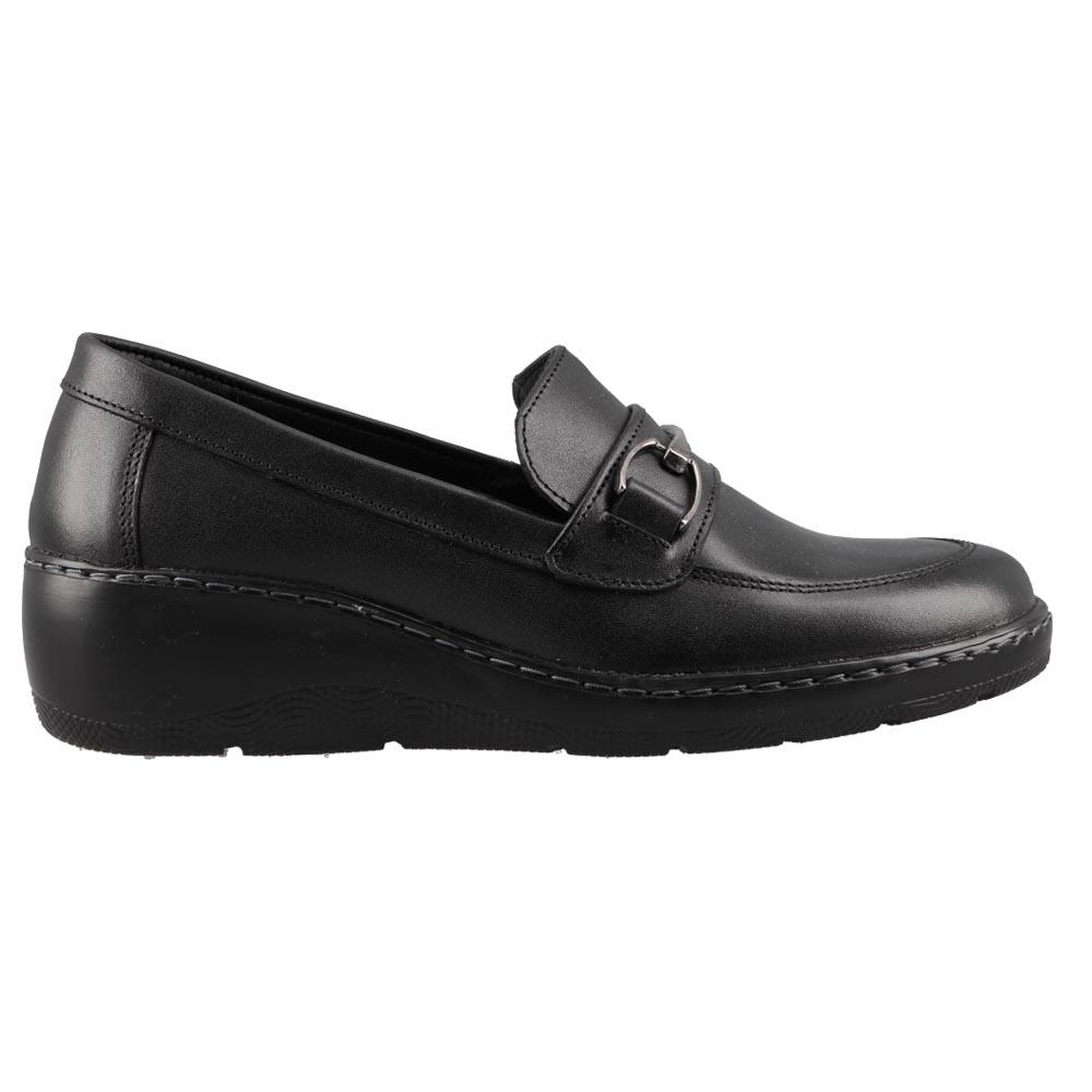 Mocasin Mujer Green Love Formal Versatil Comodo Negro