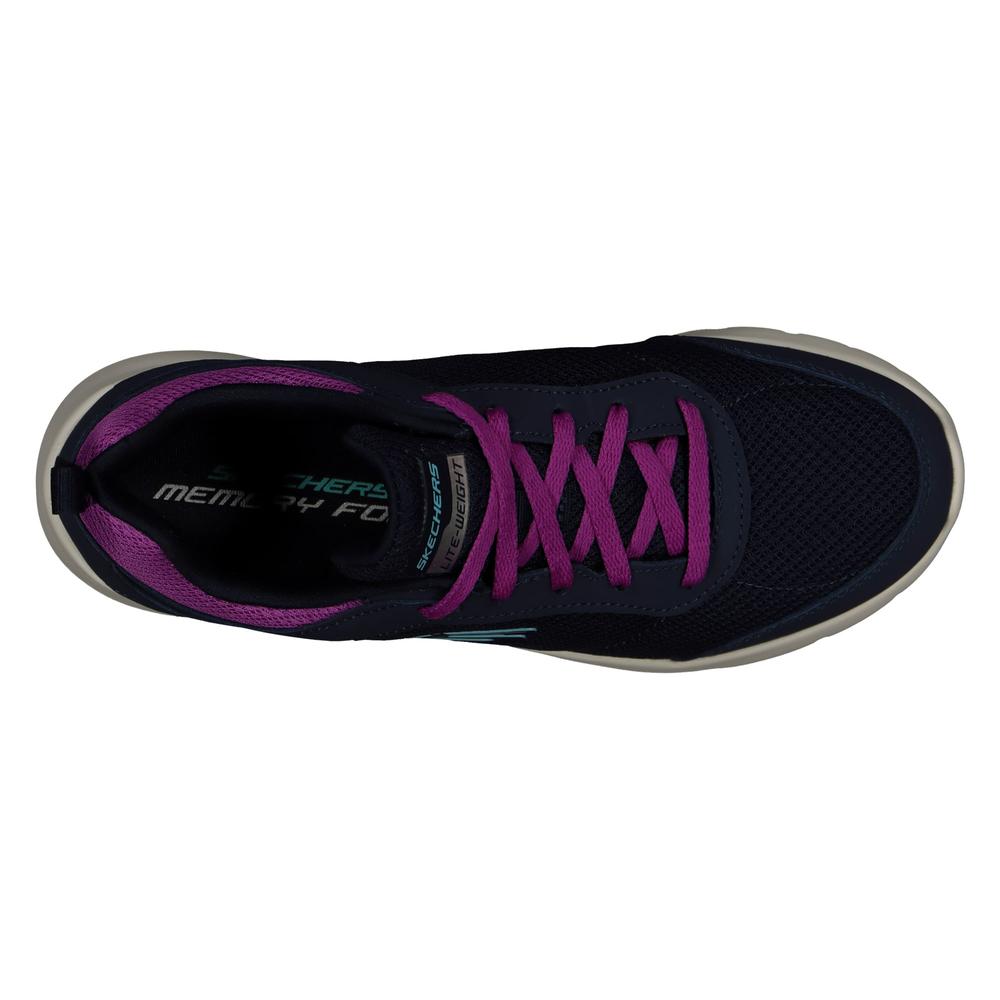 Foto 4 | Tenis Skechers Sports Sneackers Mujer Memory Foam Azul