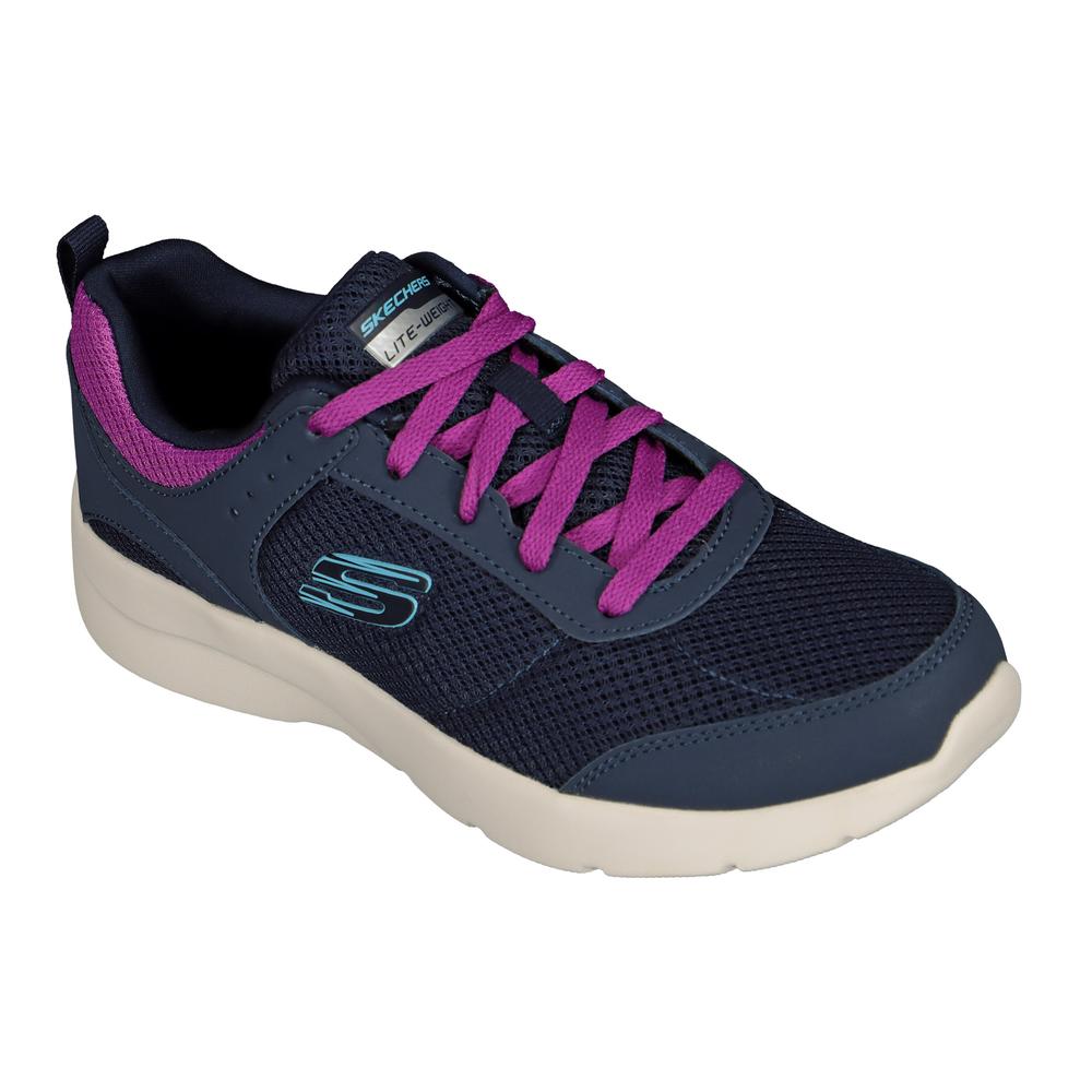 Foto 7 | Tenis Skechers Sports Sneackers Mujer Memory Foam Azul
