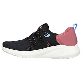 Foto 2 | Tenis Originales Skechers Memory Foam Mujer Modernos Negro