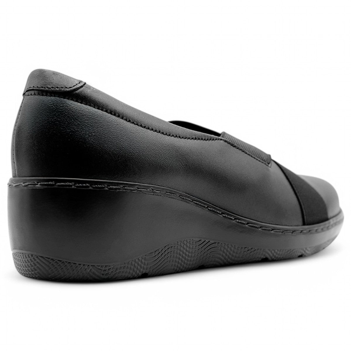 Foto 4 pulgar | Zapatos De Confort Exterior Piel Color Negro Para Mujer De Rbcollection
