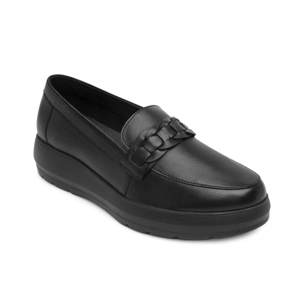 Foto 3 pulgar | Zapato Confort Flexi Negro Para Mujer [fff3758] Negro