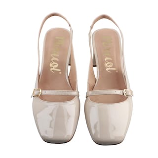 Foto 6 | Zapato Mujer Miracol By Mama Lola 10248 Charol Miga Zapato Vestir Casual Elegante Tacon Ancho Bajo Cuadrado Talla 23