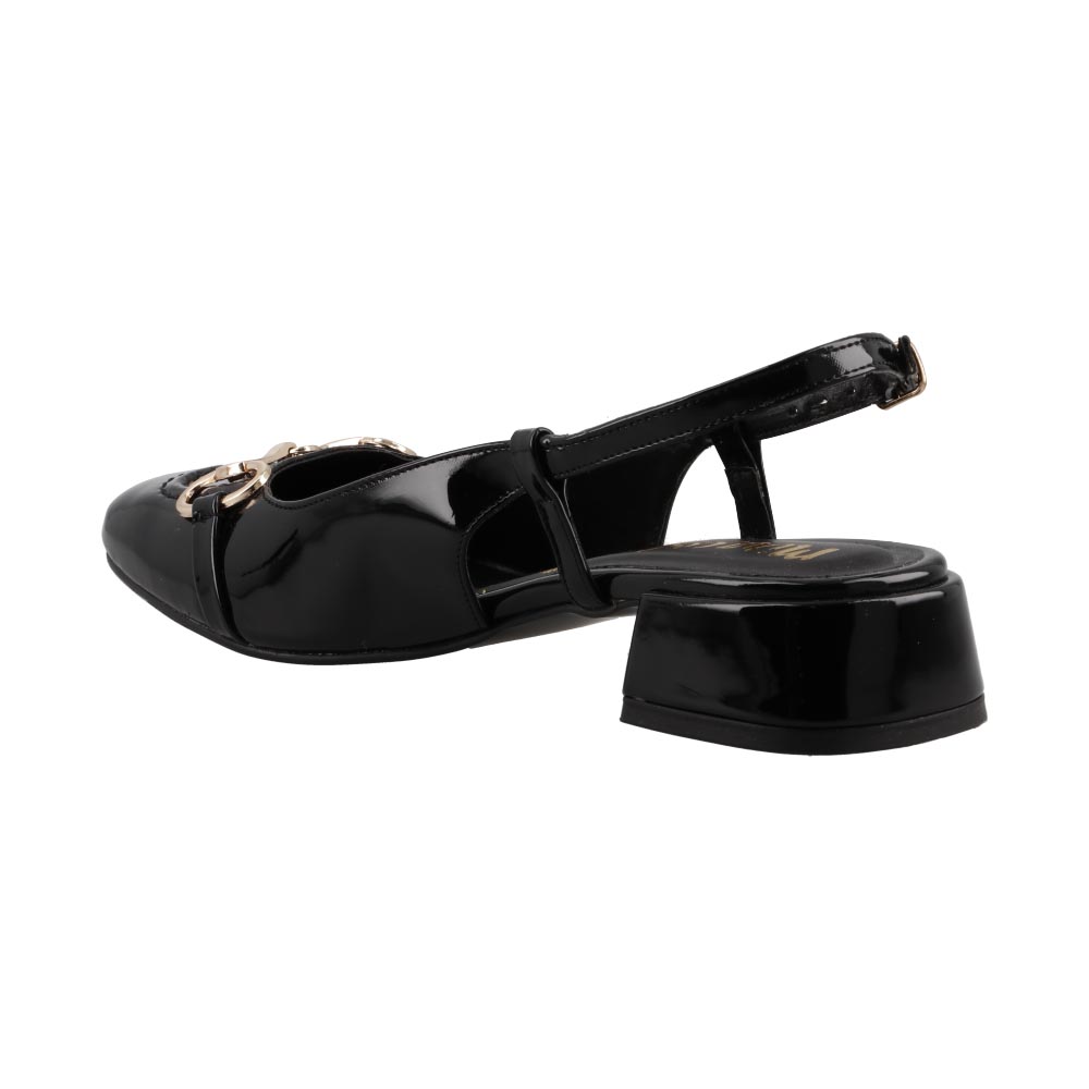 Foto 5 pulgar | Zapato Dama Miracol By Mama Lola 1992 Charol Negro Tacon Bajo Casual Talla 23 A 26 E