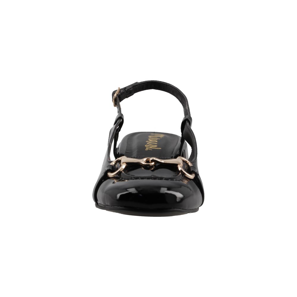 Foto 6 pulgar | Zapato Dama Miracol By Mama Lola 1992 Charol Negro Tacon Bajo Casual Talla 23 A 26 E