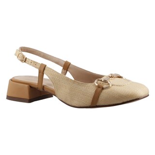 Foto 2 | Zapato Dama Miracol By Mama Lola 1992 Natural Tacon Bajo Casual Talla 23 A 26 E