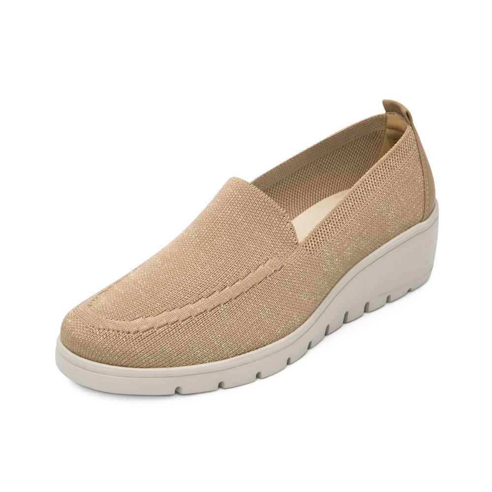 Foto 4 pulgar | Zapato Confort Flexi Beige Para Mujer [fff3744] Beige