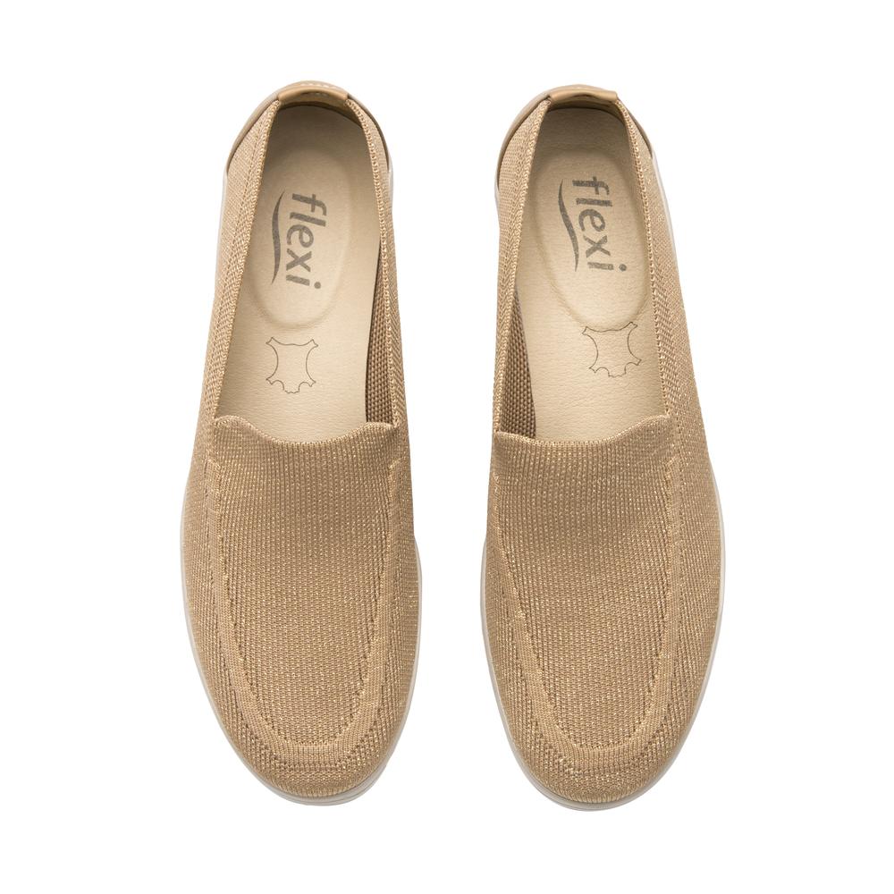 Foto 8 pulgar | Zapato Confort Flexi Beige Para Mujer [fff3744] Beige
