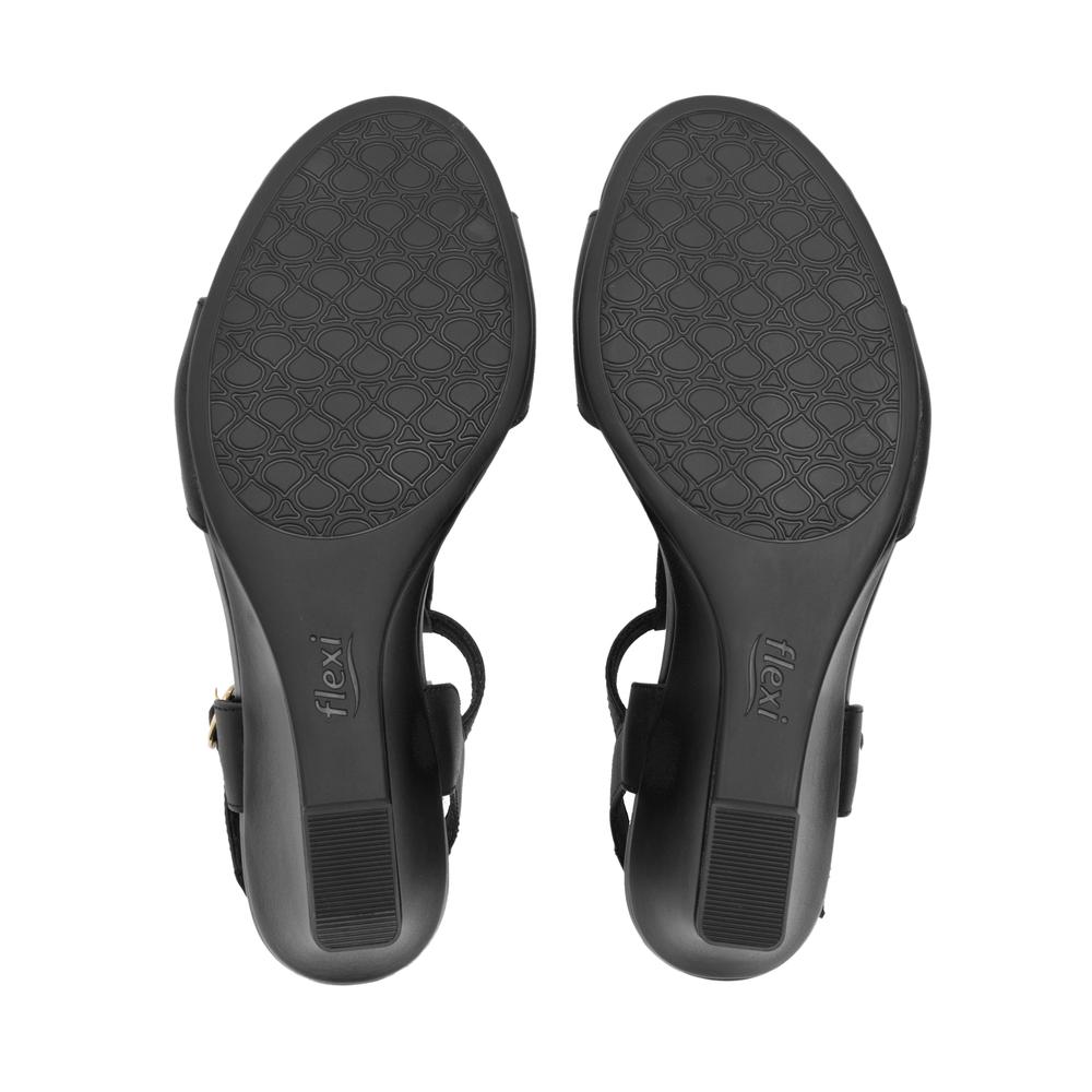 Foto 9 pulgar | Zapato Confort Flexi Negro Para Mujer [fff3565] Negro