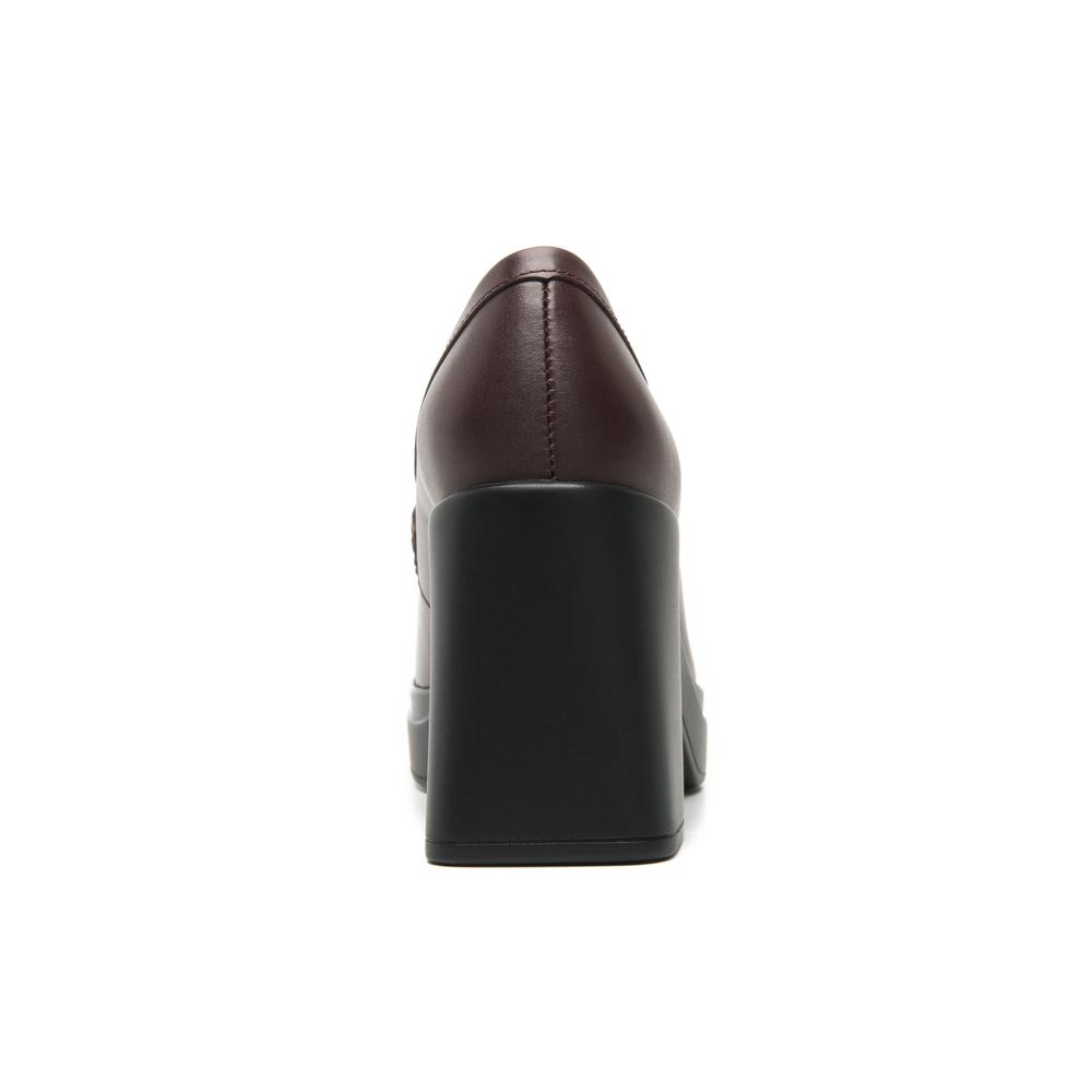 Foto 6 | Zapato Casual Flexi Vino Para Mujer [fff3626] Vino
