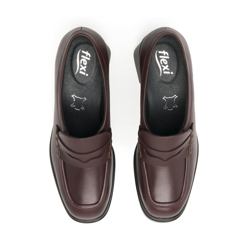 Foto 8 pulgar | Zapato Casual Flexi Vino Para Mujer [fff3626] Vino