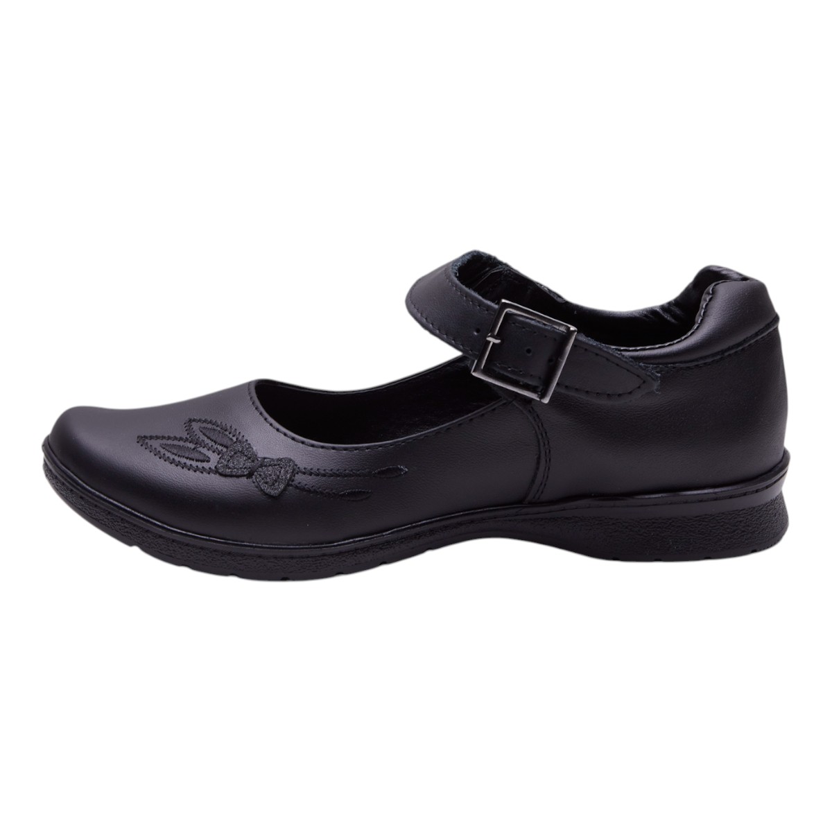 Foto 3 pulgar | Zapato Calzado Watanabe Color Negro Confort Moño Decorativo