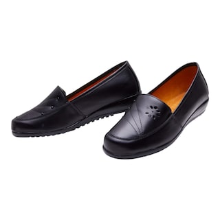 Foto 4 | Zapato Calzado Watanabe Color Negro Confort Costuras Y Flores