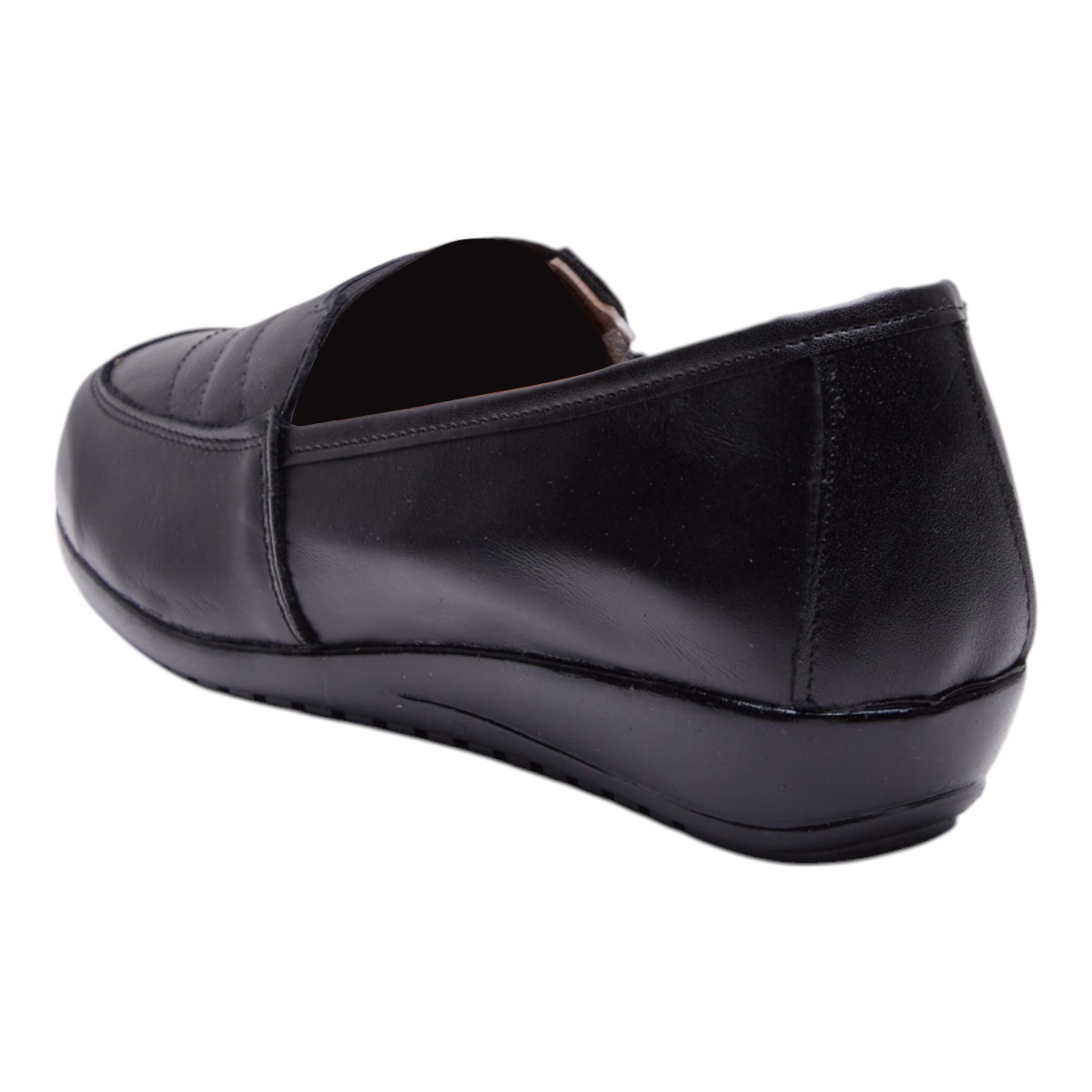 Foto 4 pulgar | Zapato Calzado Watanabe Color Negro Confort Costuras Decorativas