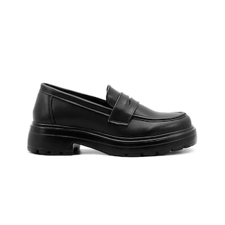 Foto 1 | Zapato Casual Greenlove Para Mujer Slip On Confort Negro Negro