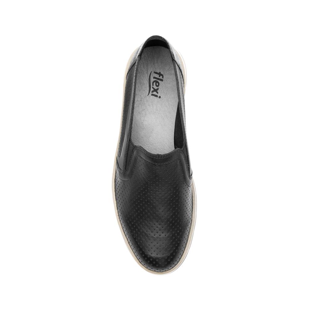 Foto 8 pulgar | Zapato Casual Flexi Negro para Mujer