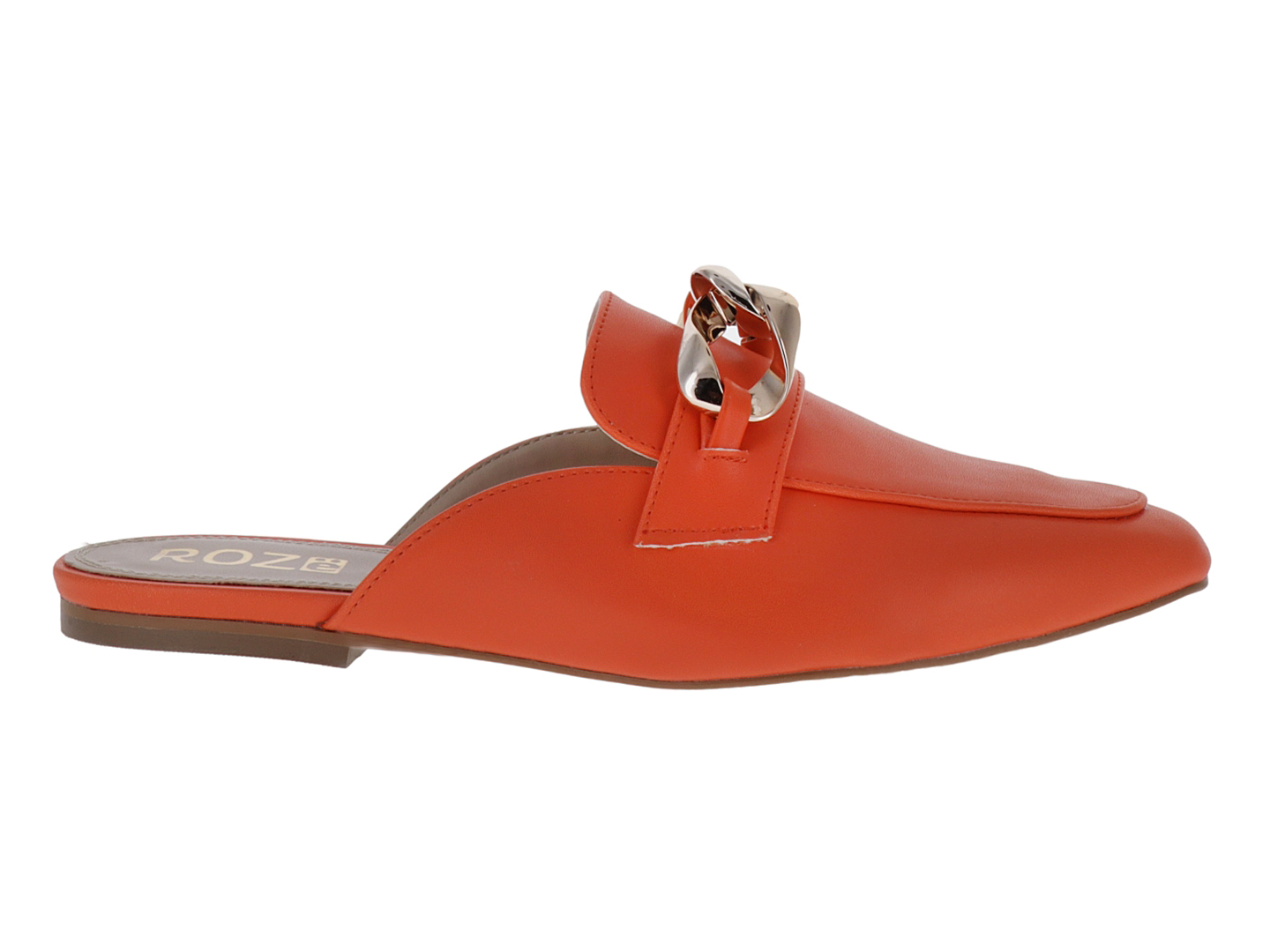 Foto 3 pulgar | Zuecos Roze 8619 Naranja  Para Mujer