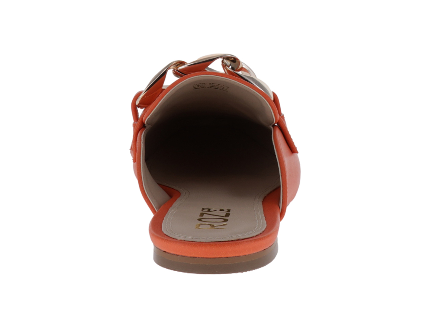 Foto 4 pulgar | Zuecos Roze 8619 Naranja  Para Mujer