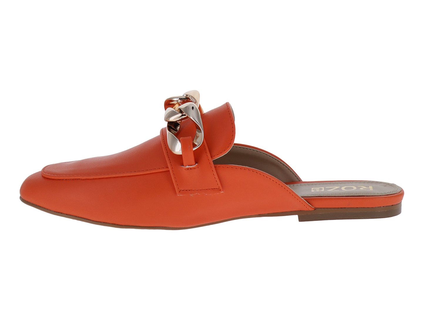 Foto 5 pulgar | Zuecos Roze 8619 Naranja  Para Mujer