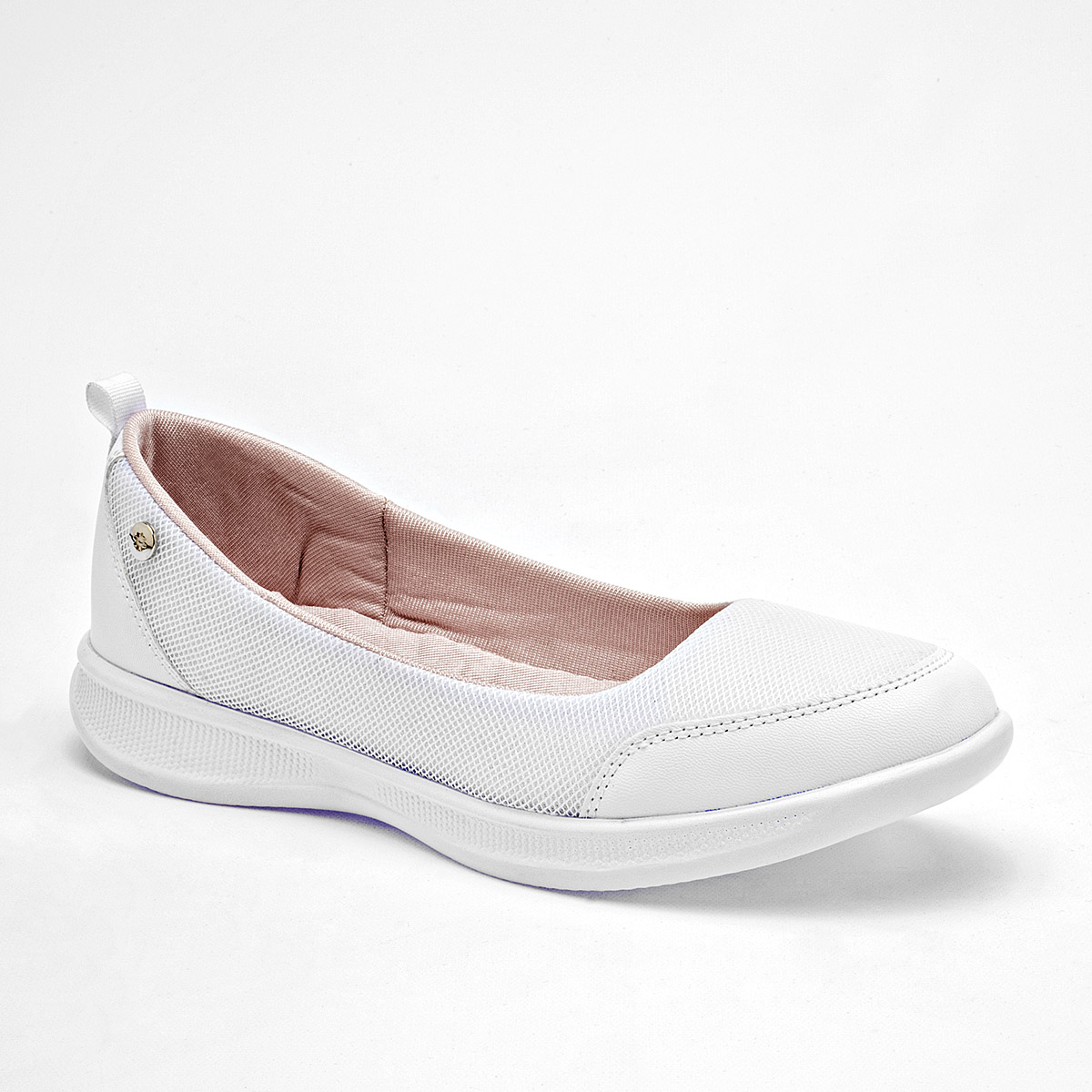 Foto 2 pulgar | Mora Confort Zapatos Para Mujer Blanco