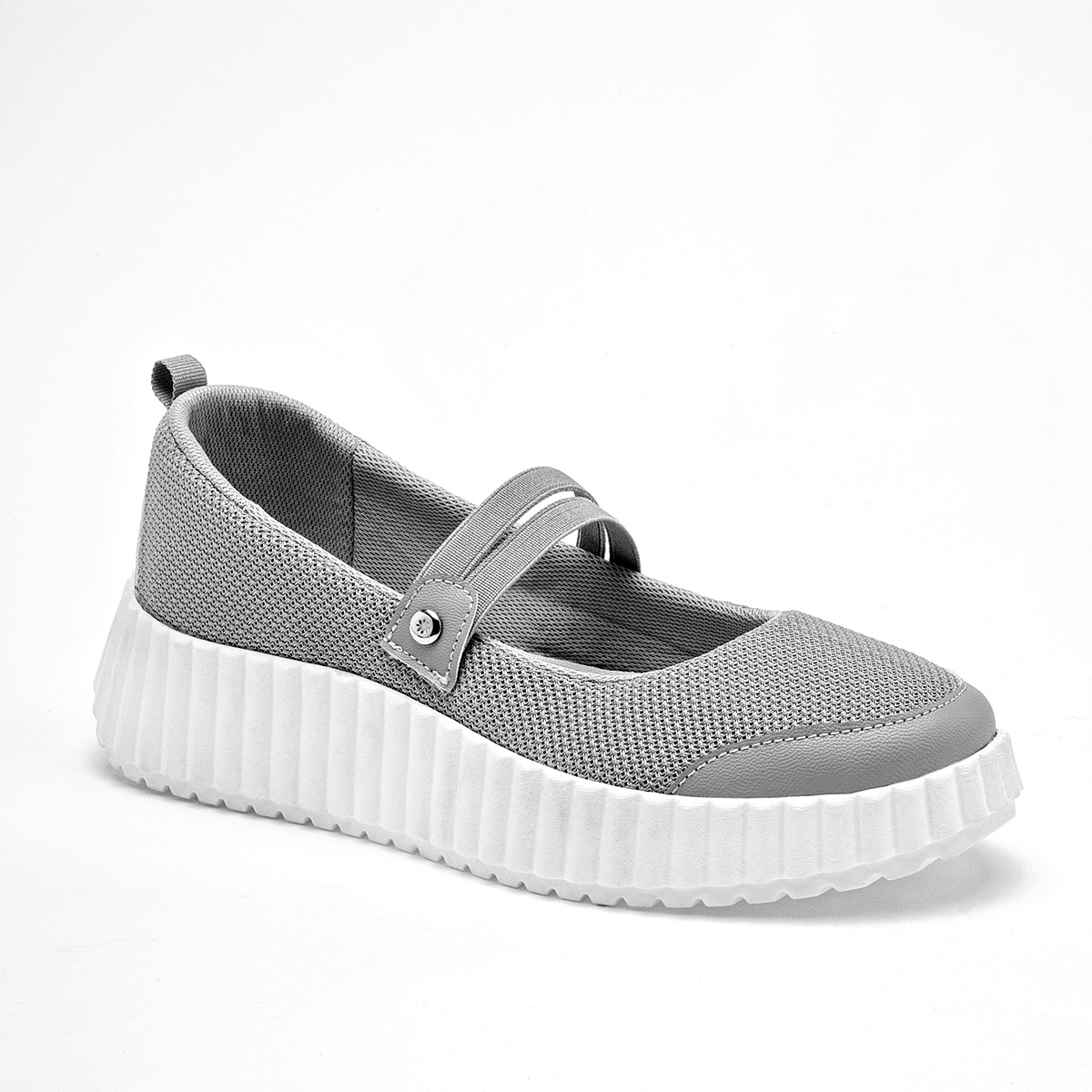 Foto 1 | Mora Confort Zapatos Para Mujer Gris
