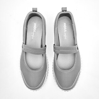 Foto 3 | Mora Confort Zapatos Para Mujer Gris