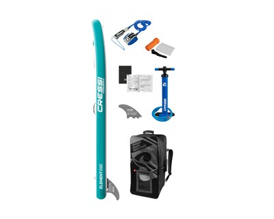 Foto 2 | Tabla Paddle Board Cressi Inflable Element Small All Round color Blanco/ Azul