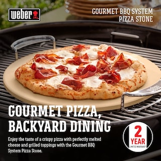 Foto 2 | Sistema de Barbacoa Gourmet Pizza Piedra Weber con Soporte de Transporte - Venta Internacional