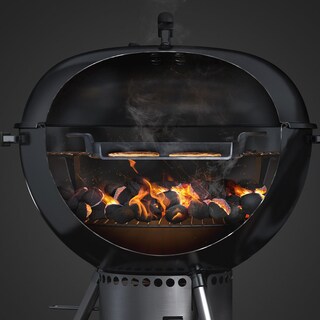 Foto 4 | Sistema de Barbacoa Gourmet Griddle Weber Schwarz 22-1/2 Pulgadas - Venta Internacional