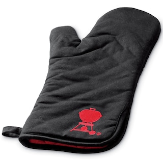 Foto 1 | Guante para Barbacoa Weber Negro con Bordado Rojo - Venta Internacional