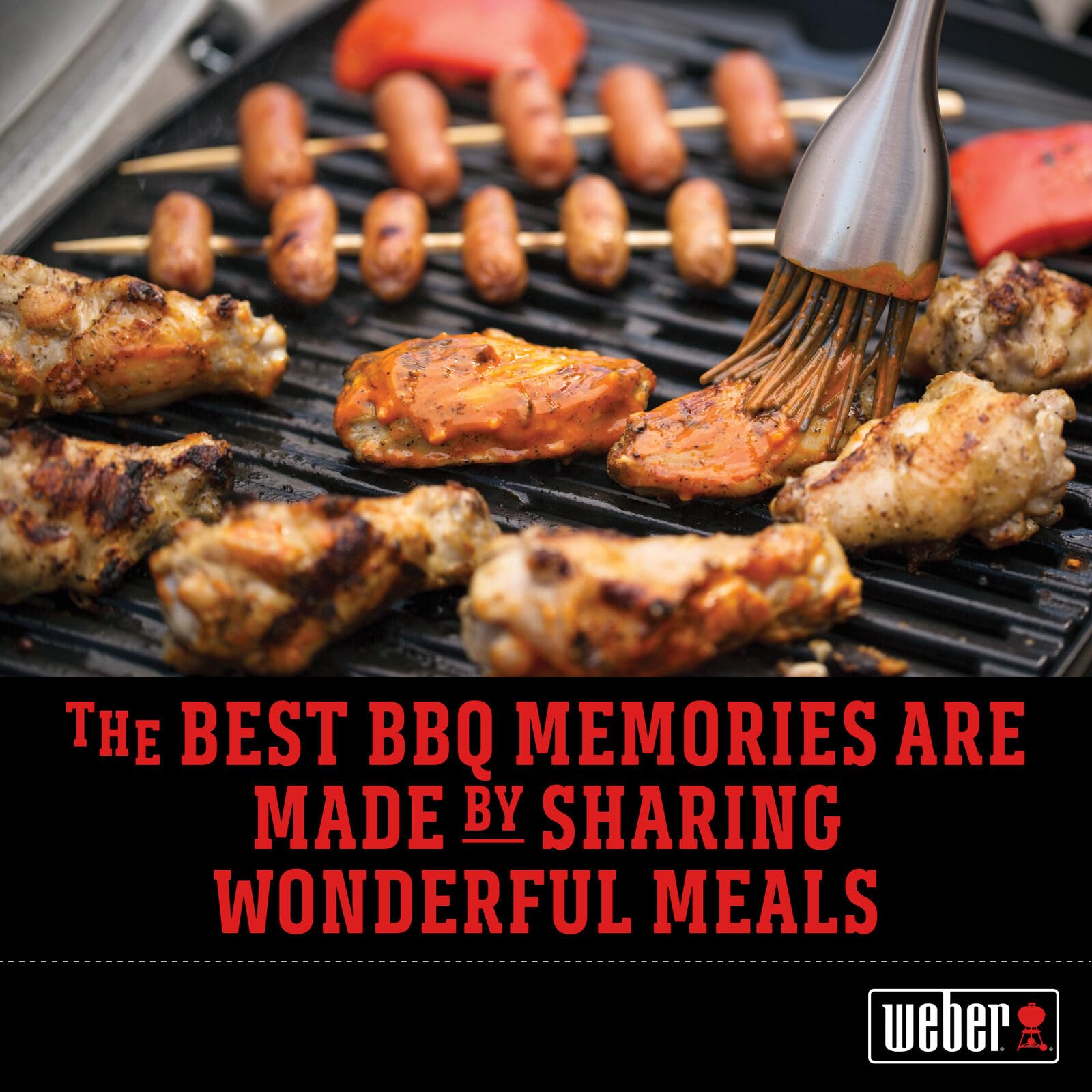 Foto 6 pulgar | Guante para Barbacoa Weber Negro con Bordado Rojo - Venta Internacional