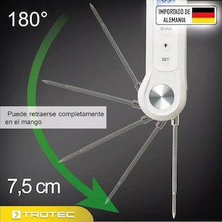 Foto 7 | Termómetro Infrarrojo para Alimentos con Lampara Led 280 °c
