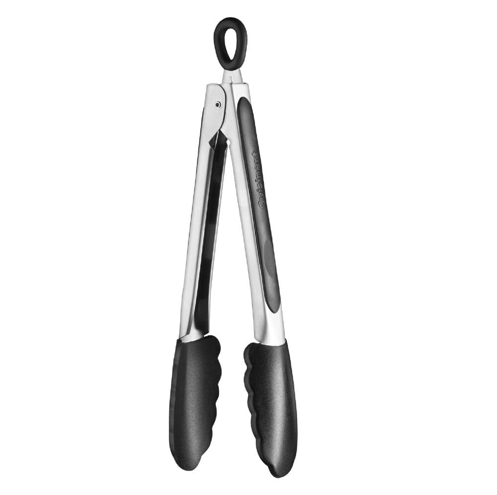 Foto 2 pulgar | Pinzas Cuisinart Con Punta De Silicona De 23 Cm, Color Negro - Venta Internacional.