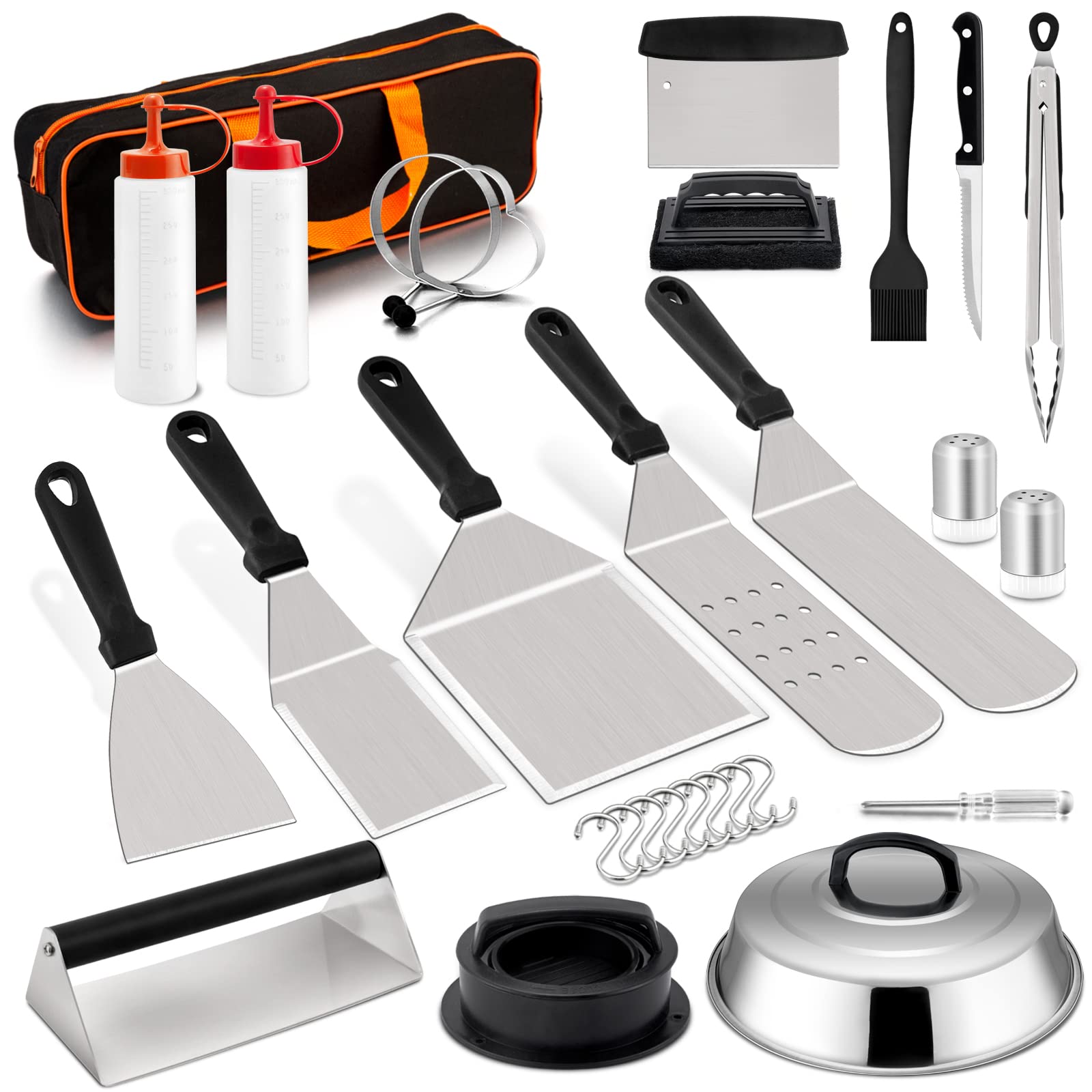 Kit De Accesorios Para Plancha Hasteel De Acero Inoxidable, 20 Piezas - Venta Internacional.