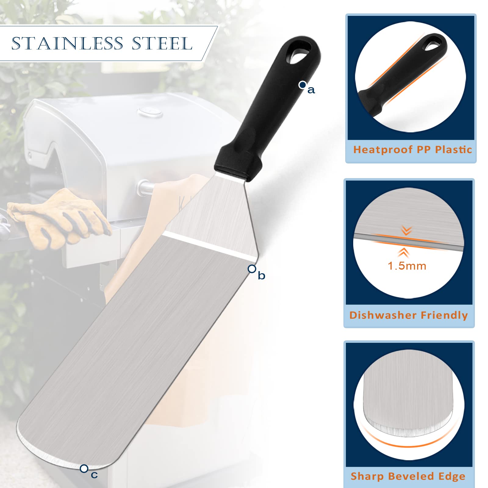 Foto 4 pulgar | Kit De Accesorios Para Plancha Hasteel De Acero Inoxidable, 20 Piezas - Venta Internacional.