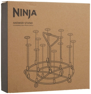 Foto 2 | Soporte Para Pinchos Ninja Foodi Aop103brn De Acero Inoxidable, 1 Unidad - Venta Internacional.