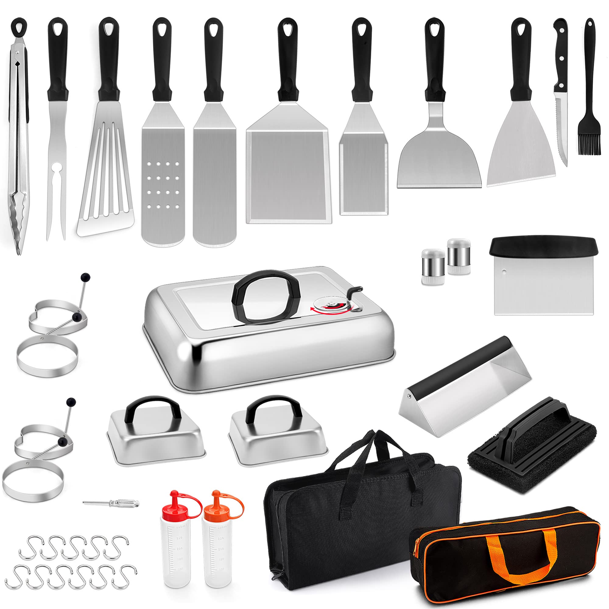 Foto 1 | Juego De Accesorios Para Planchas Leonyo De Acero Inoxidable, 27 Piezas Con Bolsa - Venta Internacional.