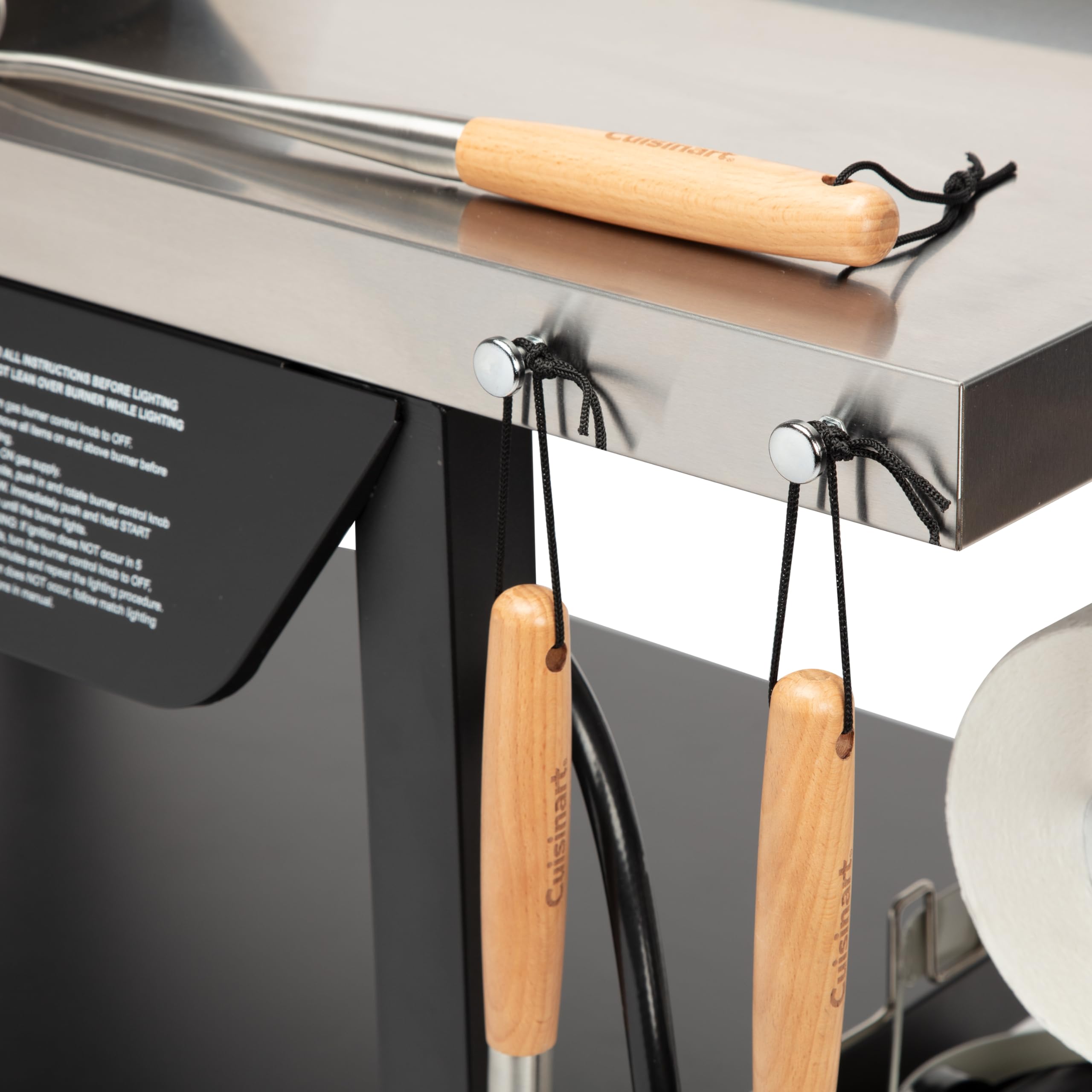 Foto 4 pulgar | Juego De Herramientas Para Wok Cuisinart, 3 Piezas, Acero Inoxidable - Venta Internacional.