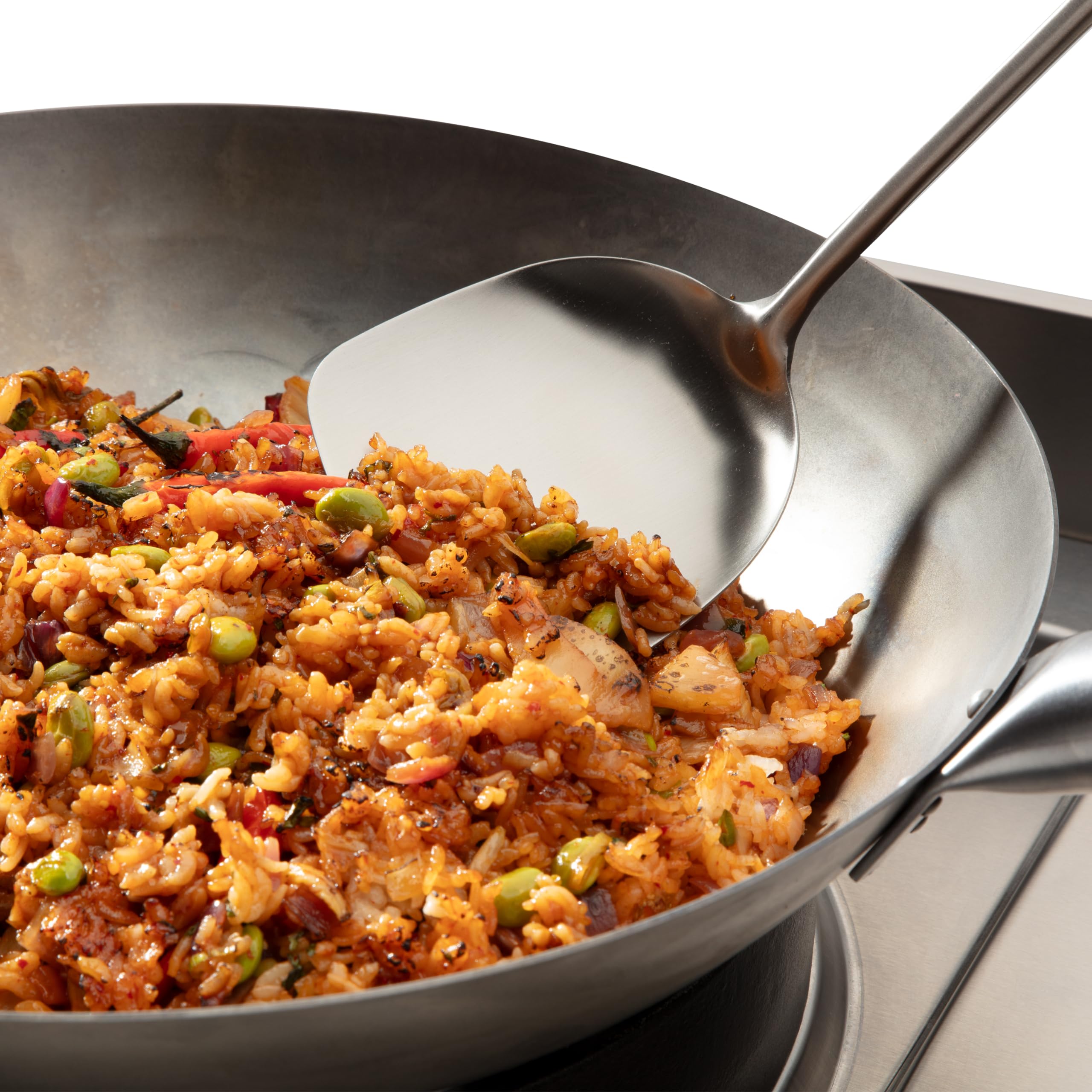 Foto 5 | Juego De Herramientas Para Wok Cuisinart, 3 Piezas, Acero Inoxidable - Venta Internacional.