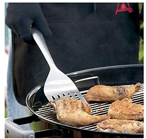 Foto 4 pulgar | Juego De Herramientas Weber Deluxe De Acero Inoxidable Con Espátula Y Pinzas - Venta Internacional.