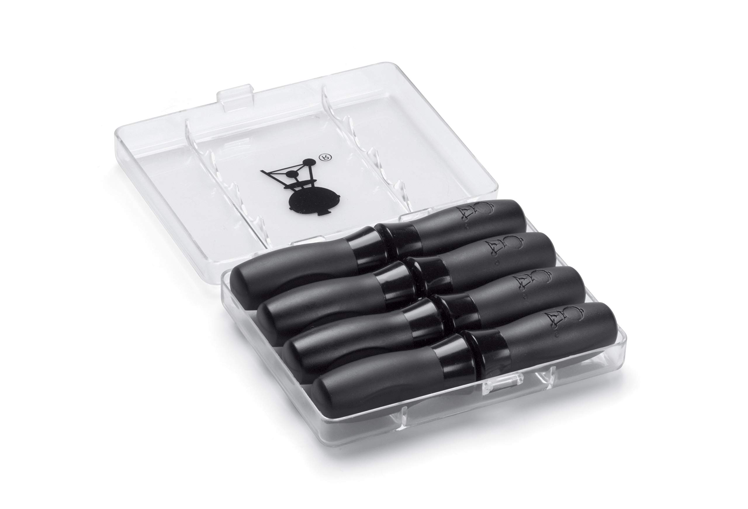 Foto 1 | Set De Palillos Para Maíz Weber Original, Negro, Con 8 Picos Y Funda - Venta Internacional.