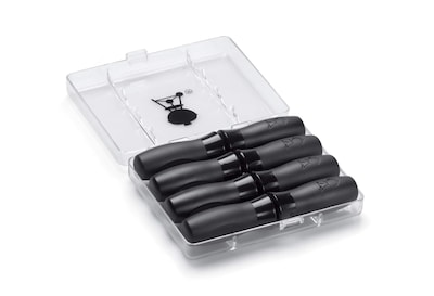 Foto 1 | Set De Palillos Para Maíz Weber Original, Negro, Con 8 Picos Y Funda - Venta Internacional.