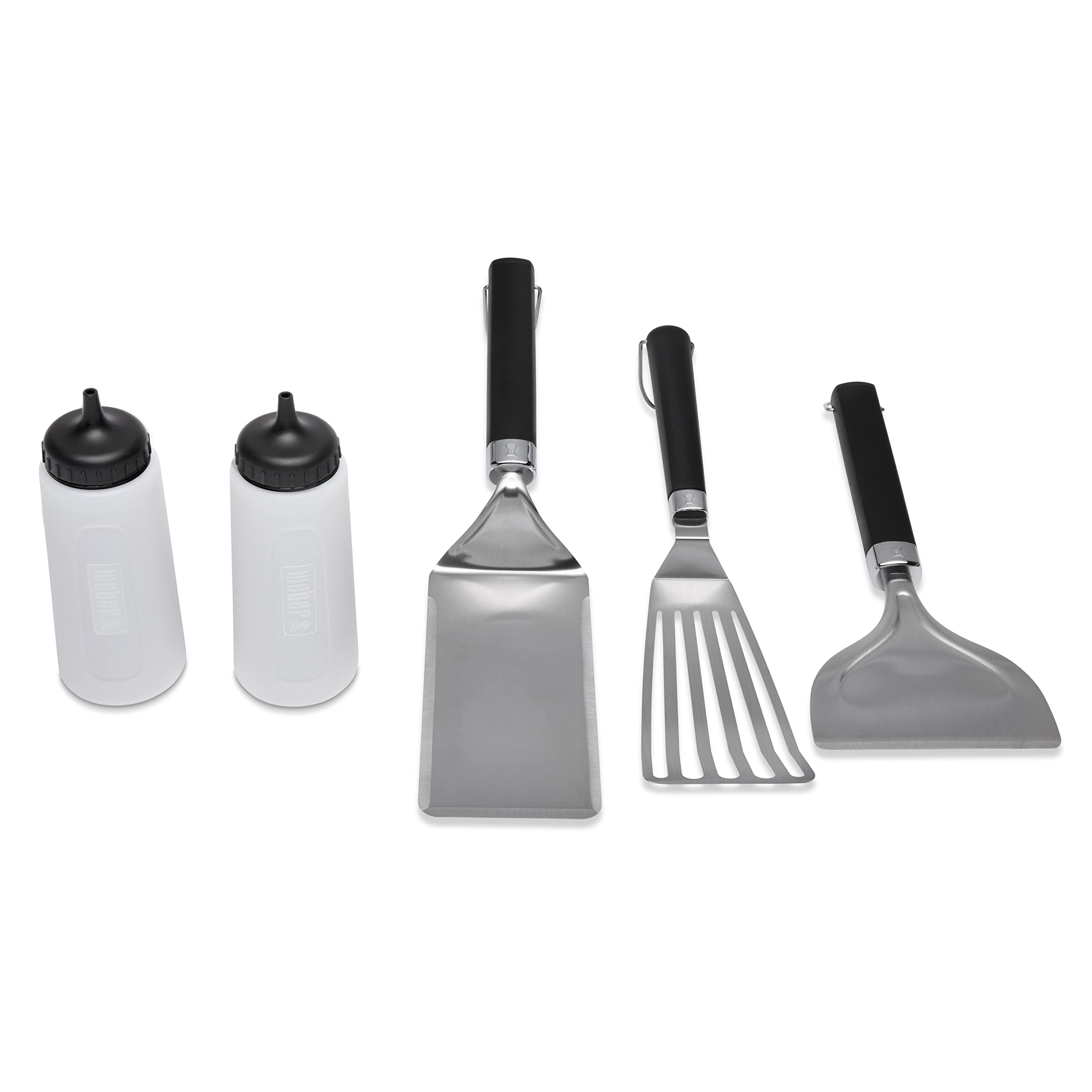 Juego de Herramientas Weber Griddle Essential 5 Piezas con Botellas - Venta Internacional