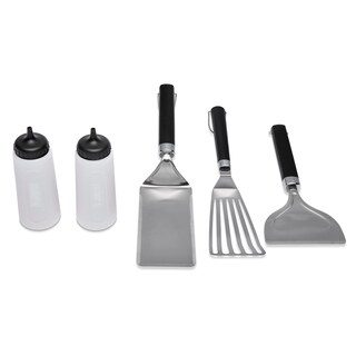 Foto 1 | Juego de Herramientas Weber Griddle Essential 5 Piezas con Botellas - Venta Internacional