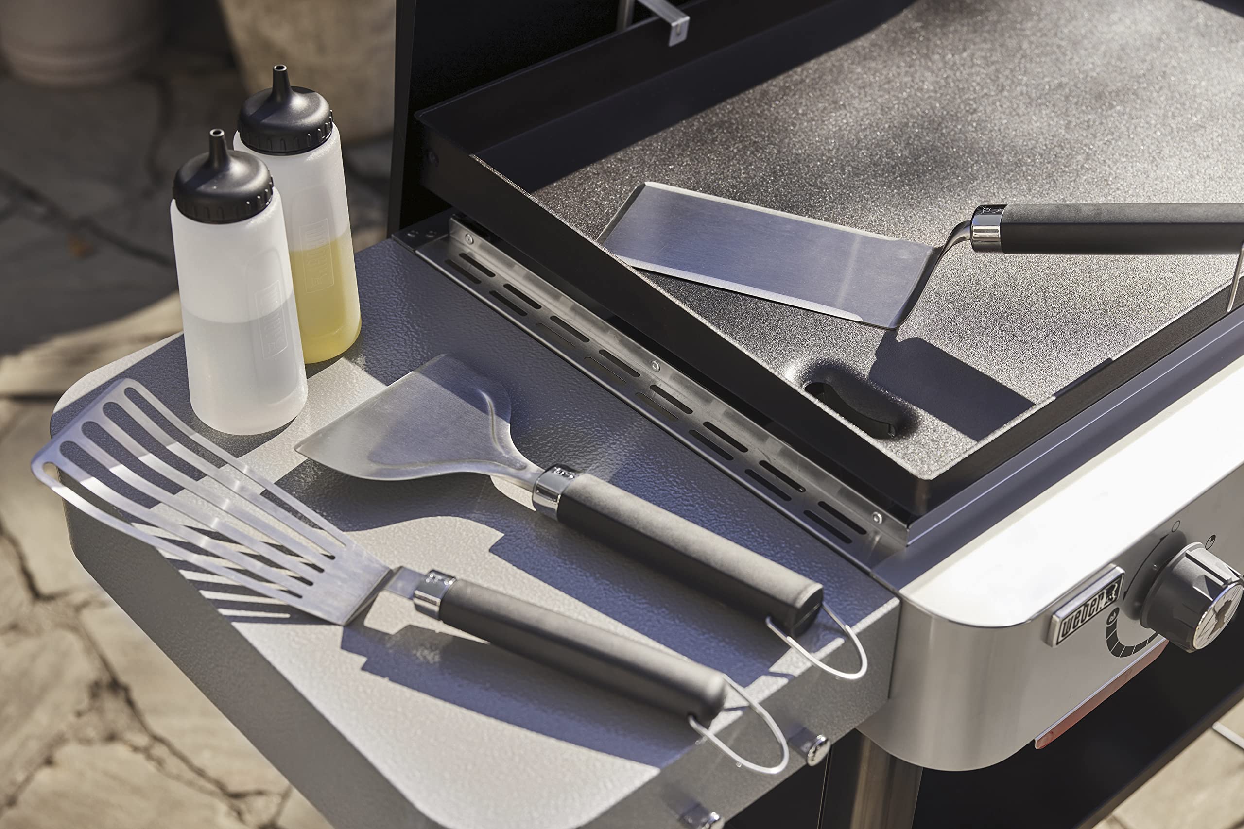 Foto 2 | Juego de Herramientas Weber Griddle Essential 5 Piezas con Botellas - Venta Internacional