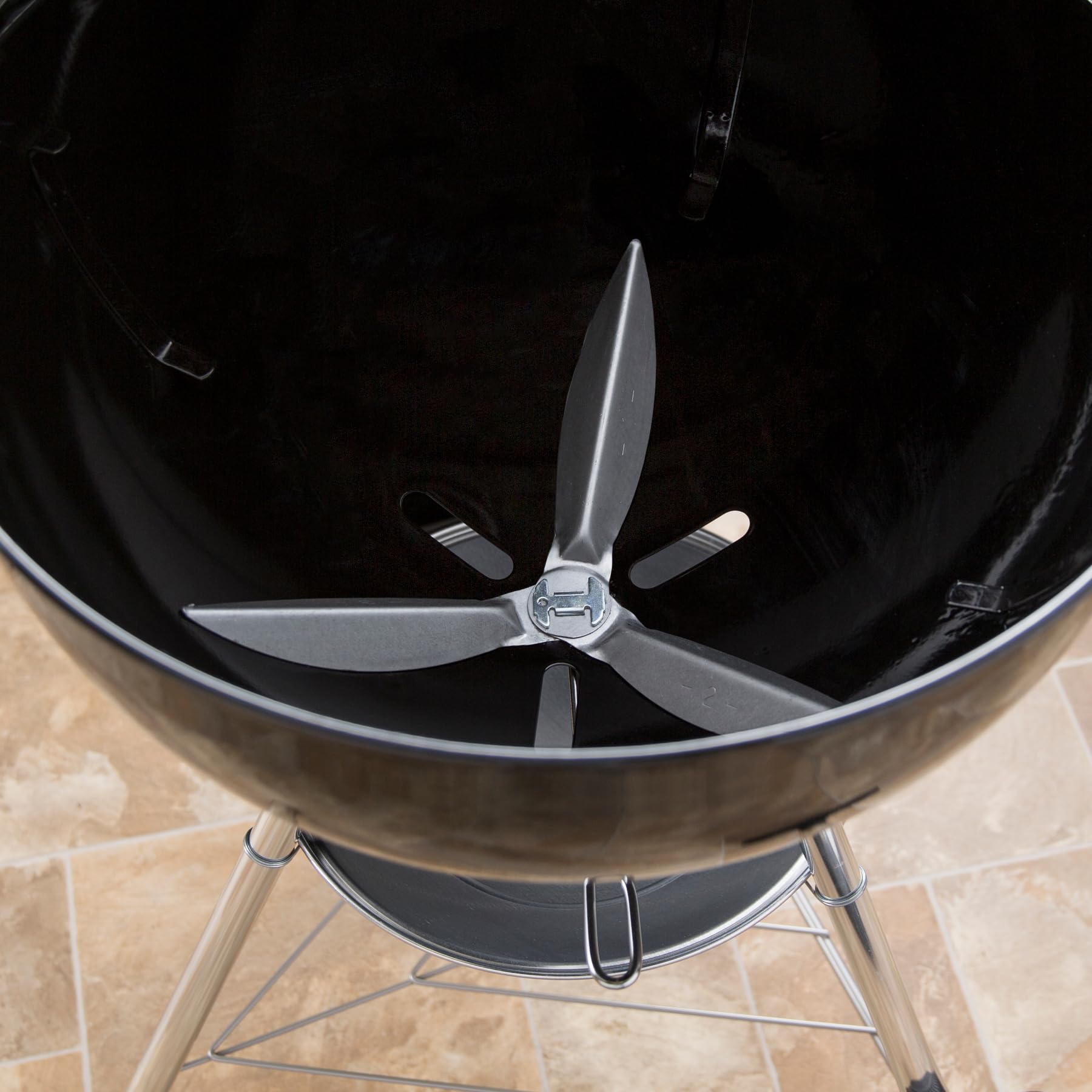 Foto 2 | Kit de Sistema de Limpieza Weber One-touch de 22,5 Pulgadas para Parrillas - Venta Internacional